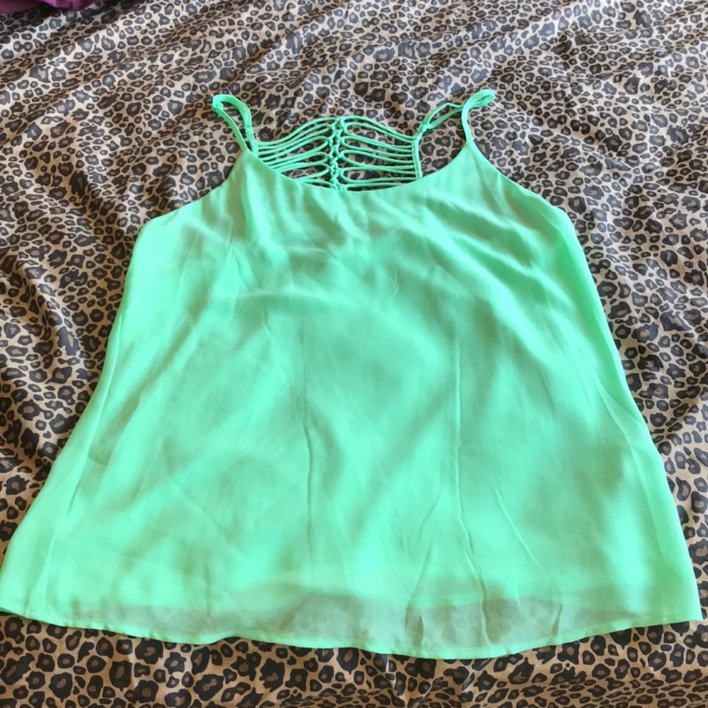 Dainty hooligan green tank